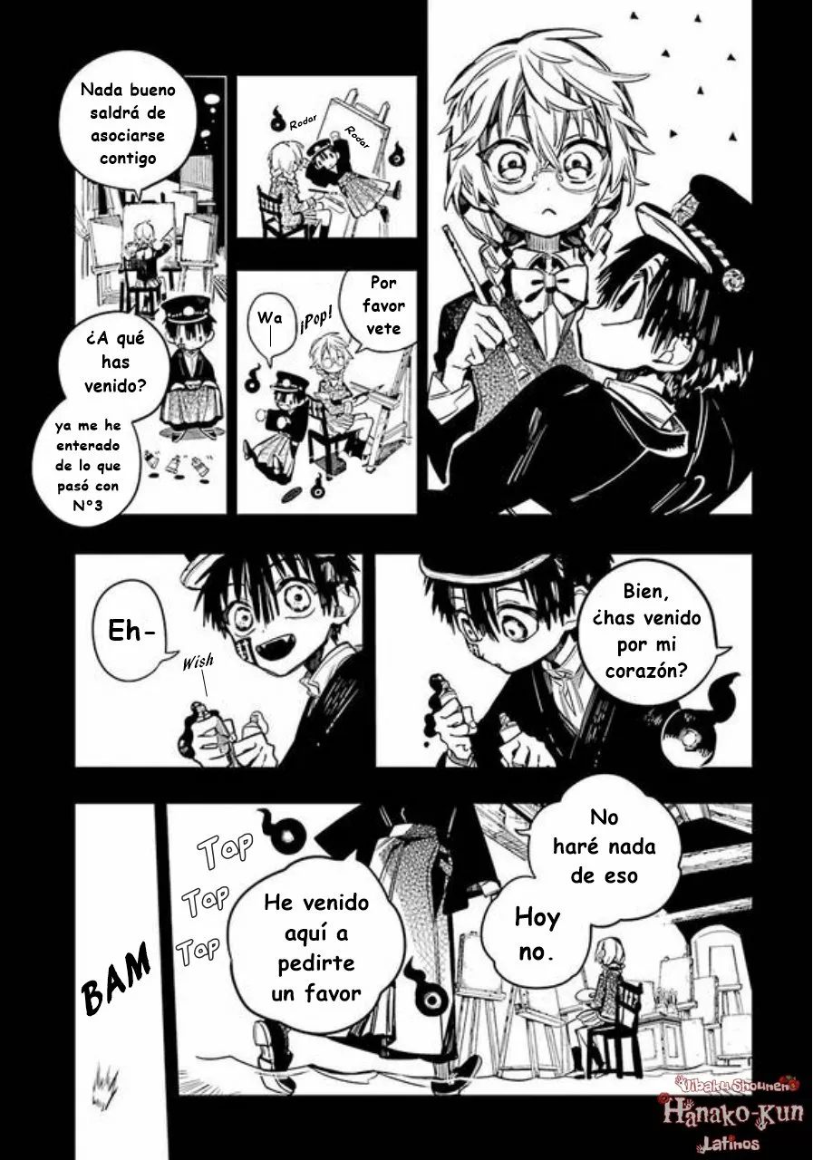 Página 12 — Jibaku Shounen Hanako-kun Capítulo 54