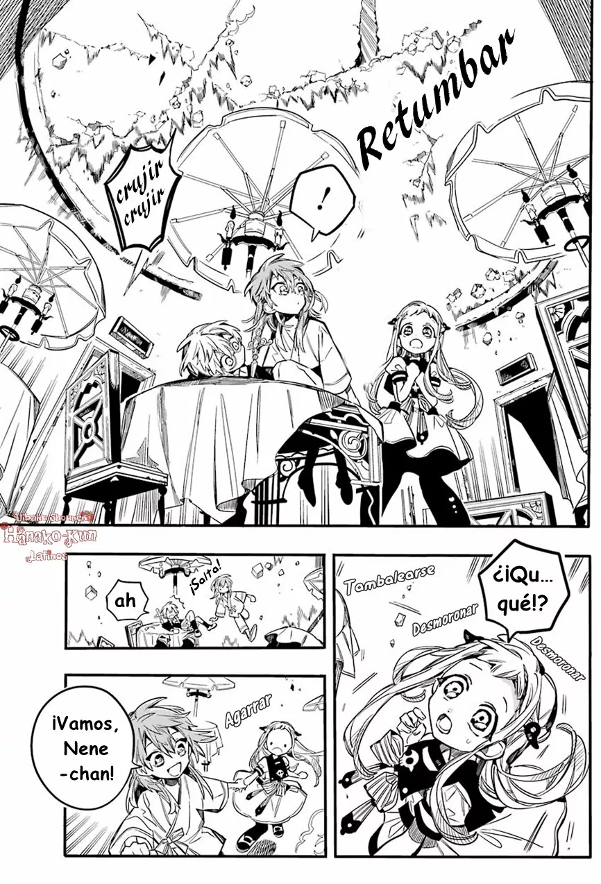 Página 15 — Jibaku Shounen Hanako-kun Capítulo 55