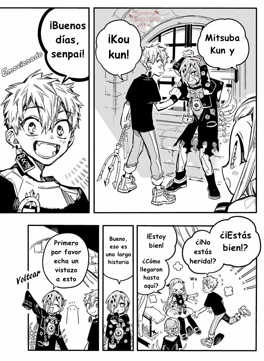 Página 34 — Jibaku Shounen Hanako-kun Capítulo 55