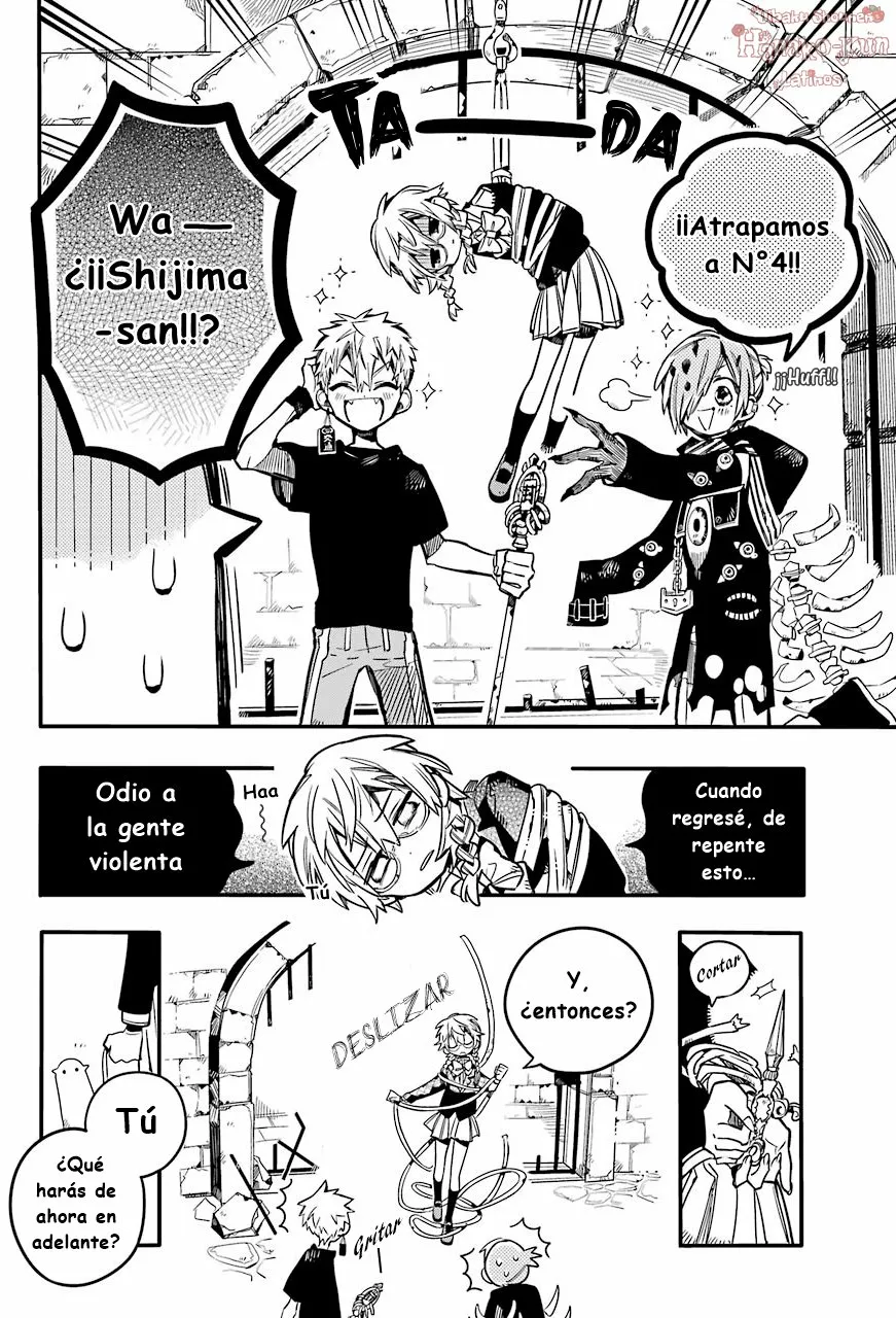 Página 35 — Jibaku Shounen Hanako-kun Capítulo 55