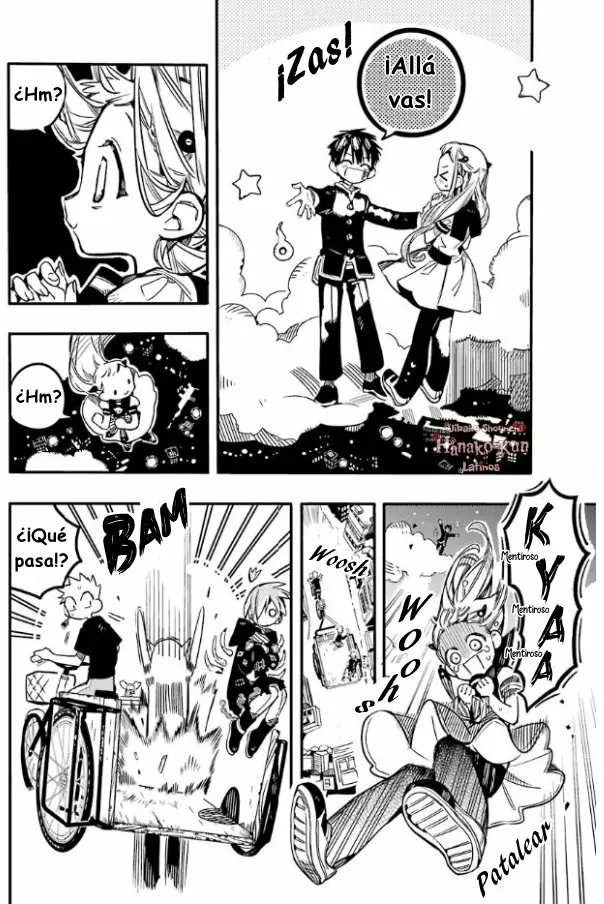 Página 13 — Jibaku Shounen Hanako-kun Capítulo 58