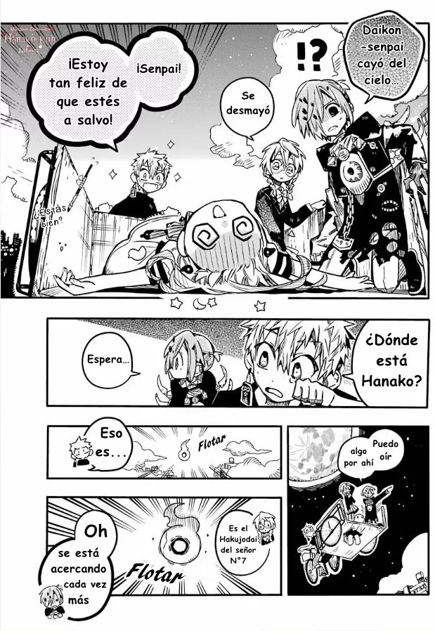 Página 14 — Jibaku Shounen Hanako-kun Capítulo 58