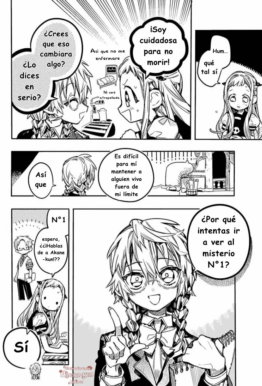 Página 27 — Jibaku Shounen Hanako-kun Capítulo 58
