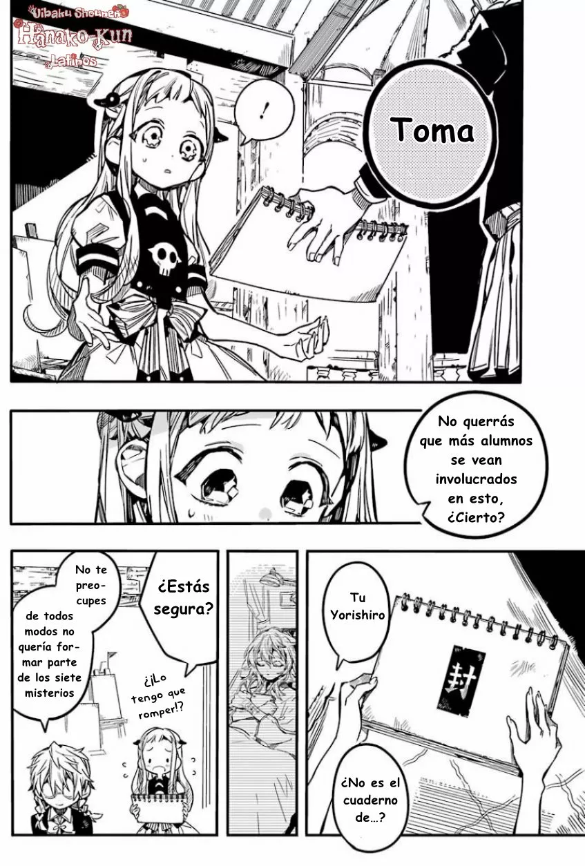 Página 29 — Jibaku Shounen Hanako-kun Capítulo 58
