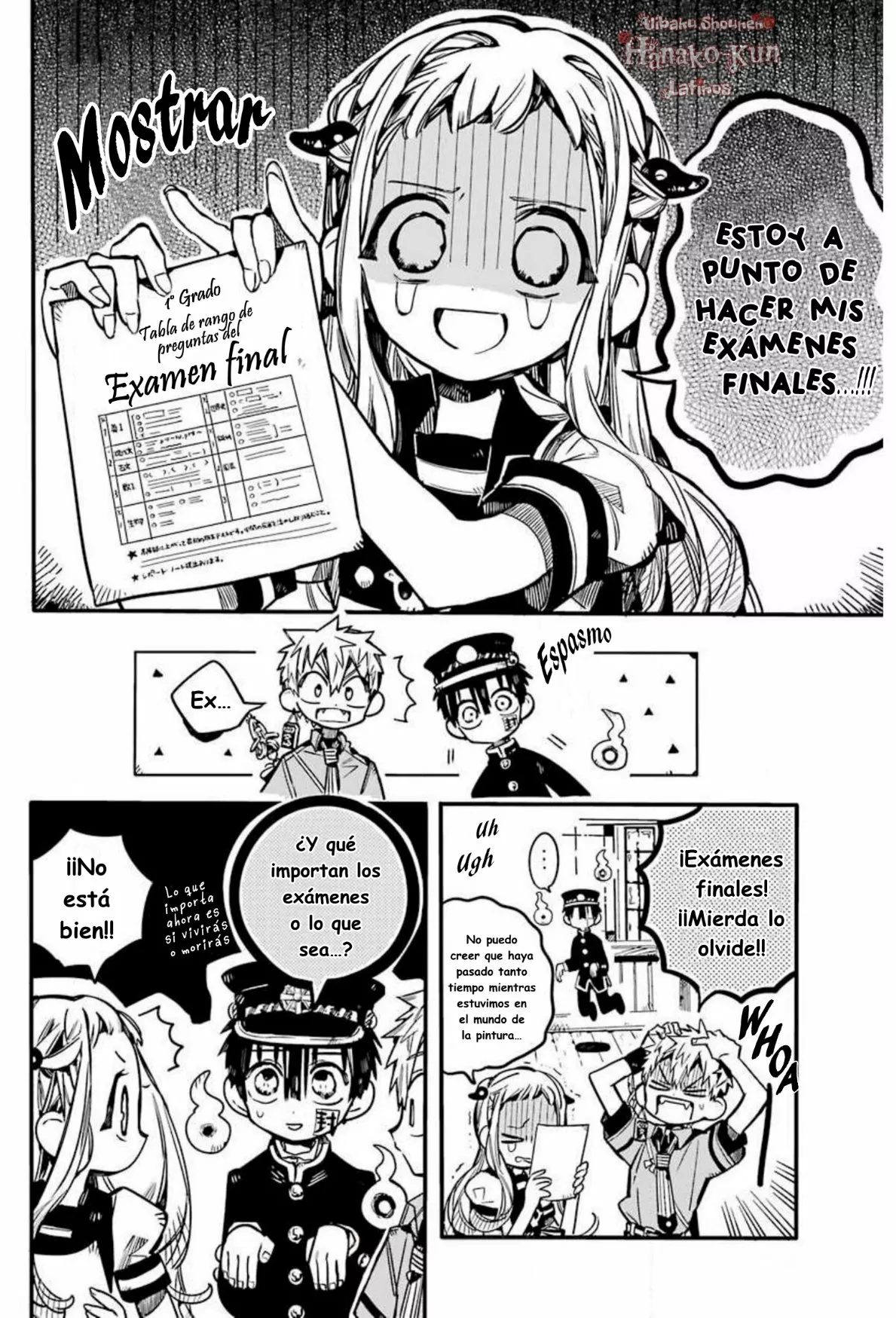 Página 5 — Jibaku Shounen Hanako-kun Capítulo 59