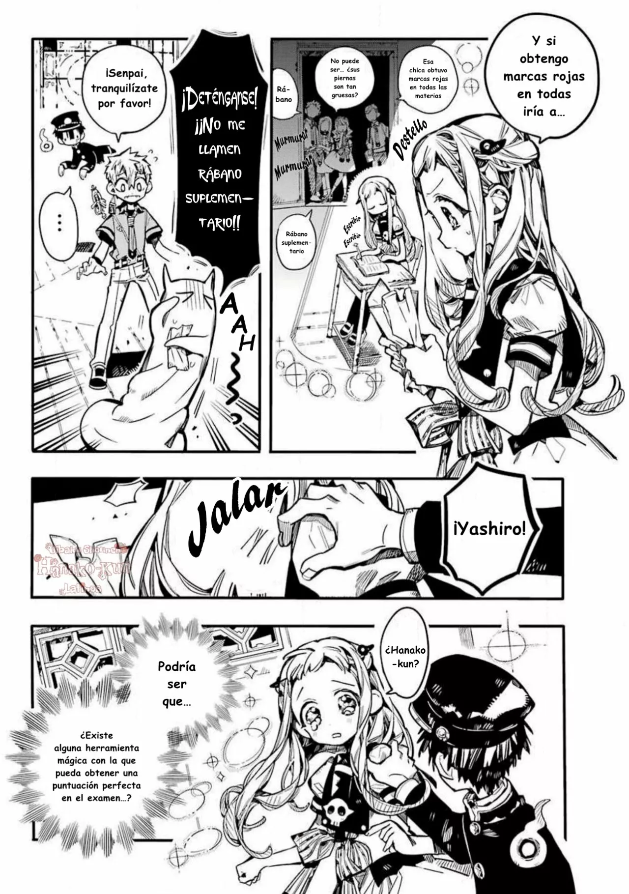 Página 7 — Jibaku Shounen Hanako-kun Capítulo 59