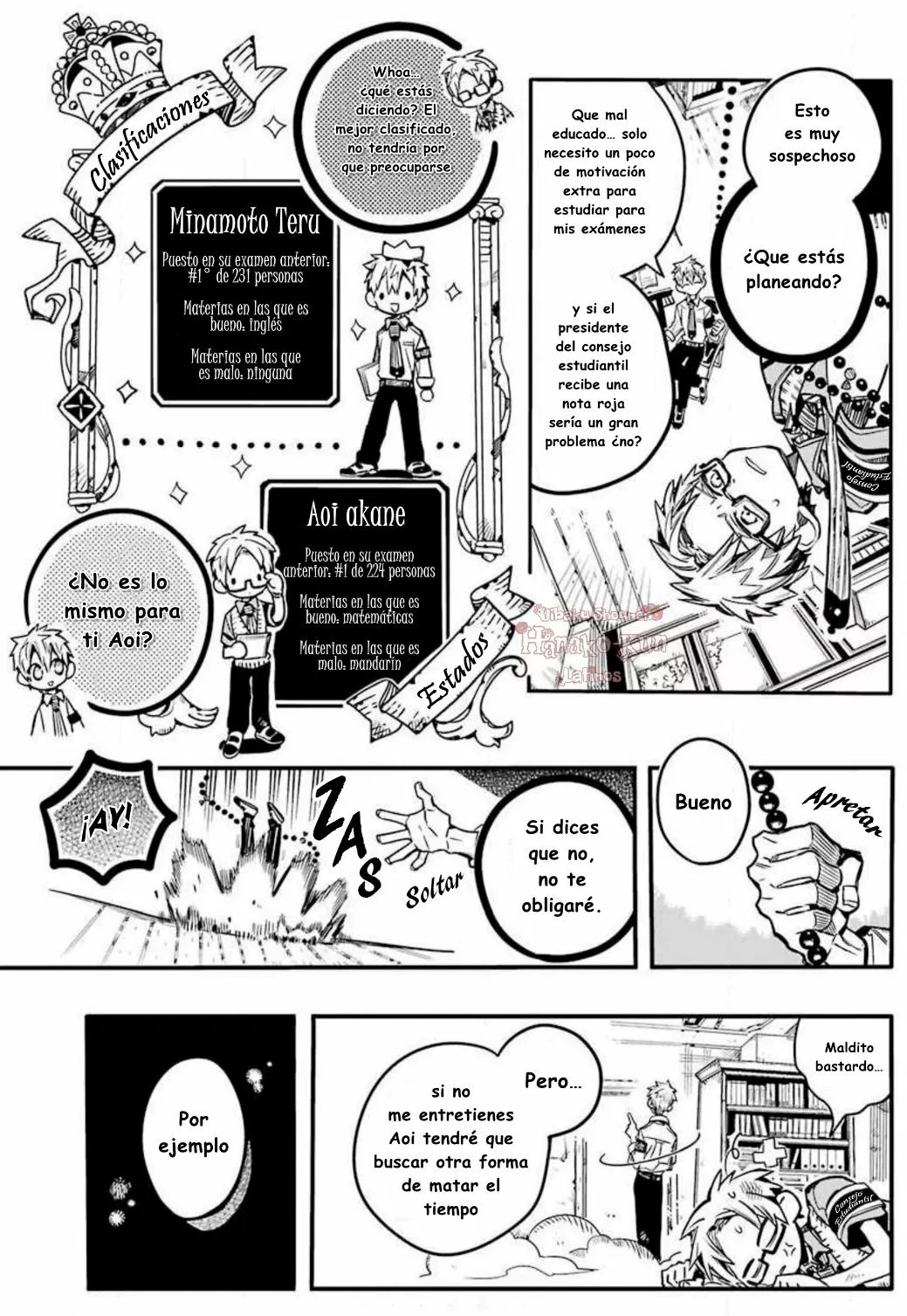 Página 14 — Jibaku Shounen Hanako-kun Capítulo 59