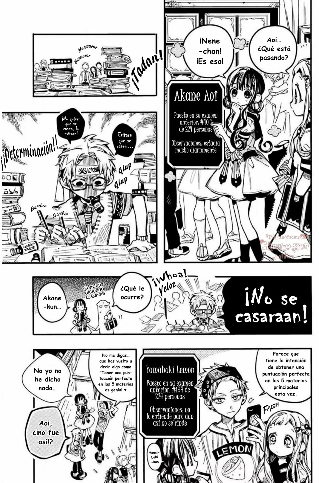 Página 18 — Jibaku Shounen Hanako-kun Capítulo 59