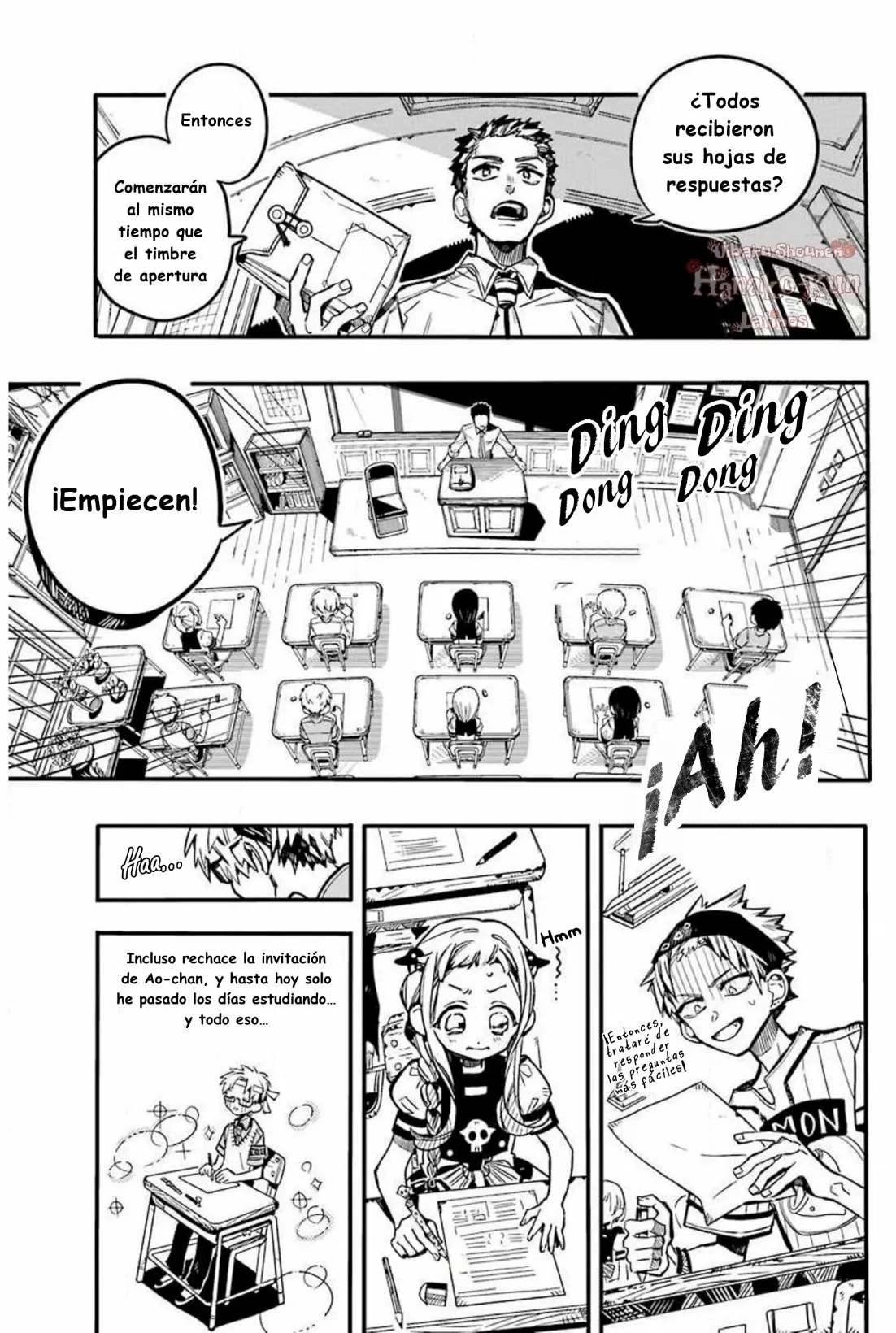 Página 26 — Jibaku Shounen Hanako-kun Capítulo 59