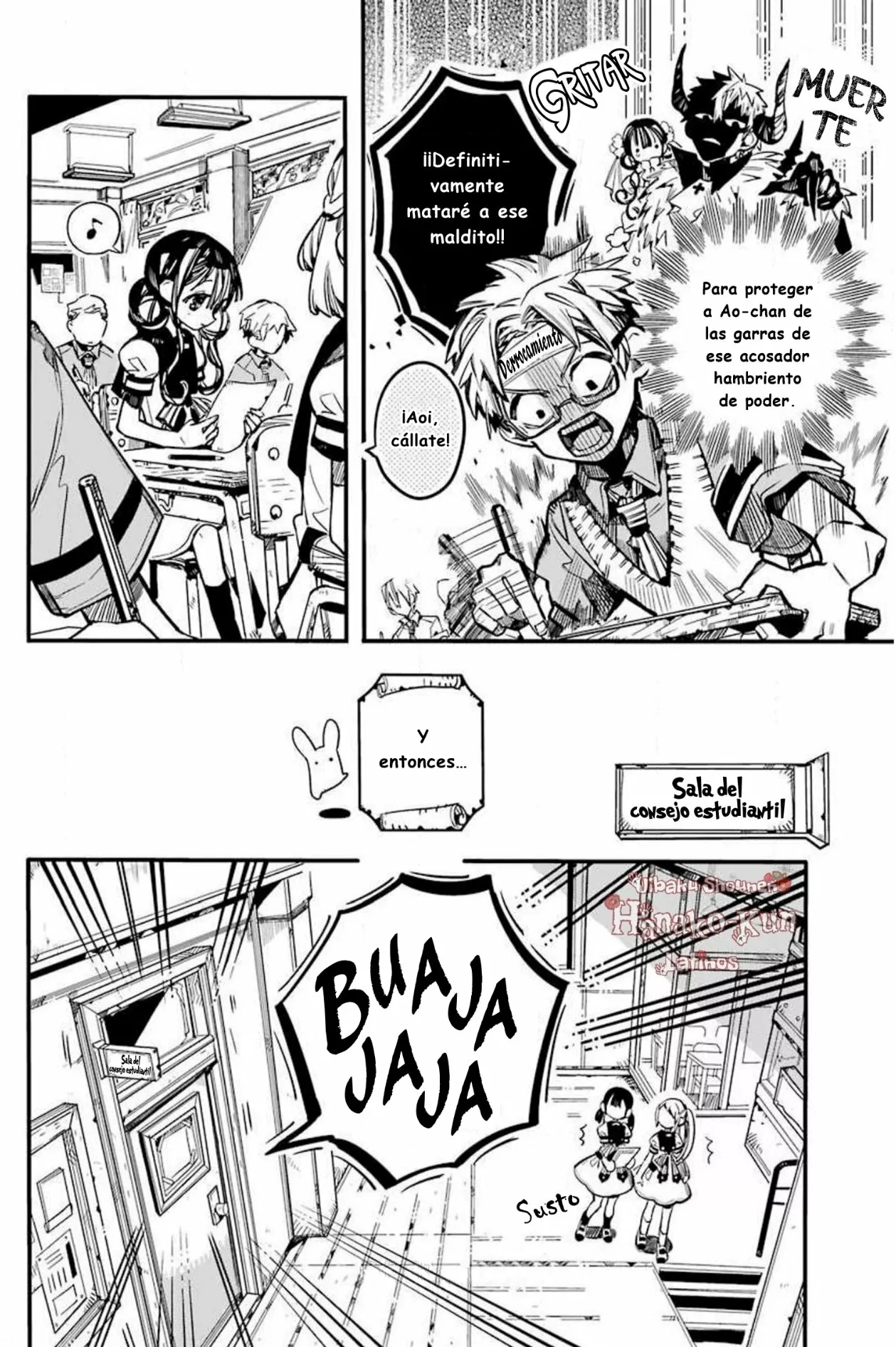 Página 27 — Jibaku Shounen Hanako-kun Capítulo 59