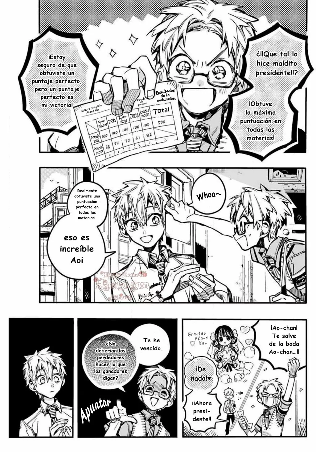 Página 28 — Jibaku Shounen Hanako-kun Capítulo 59