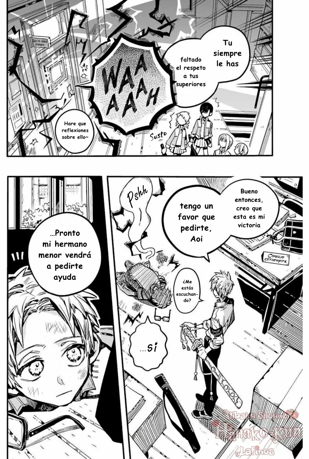 Página 31 — Jibaku Shounen Hanako-kun Capítulo 59