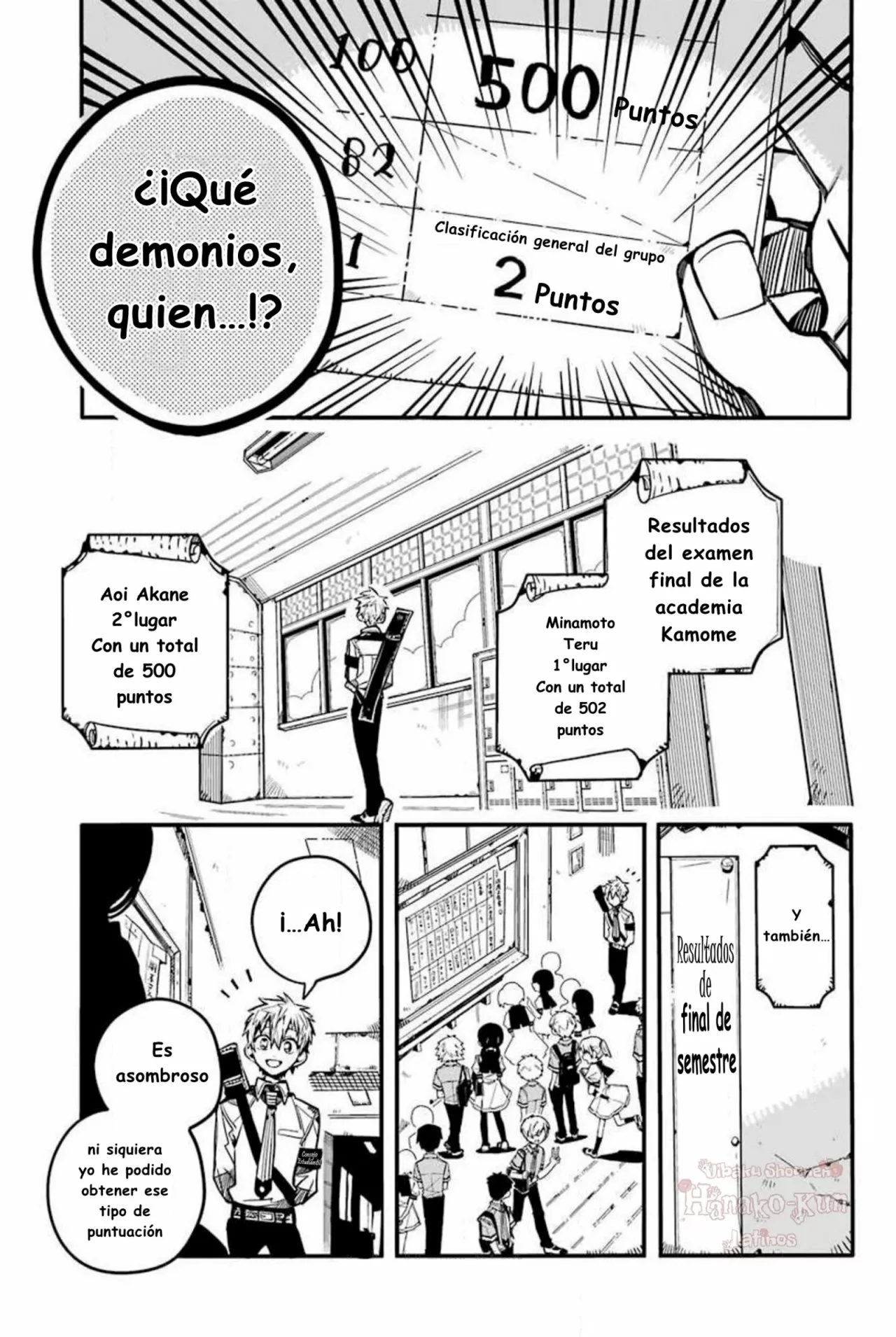 Página 34 — Jibaku Shounen Hanako-kun Capítulo 59
