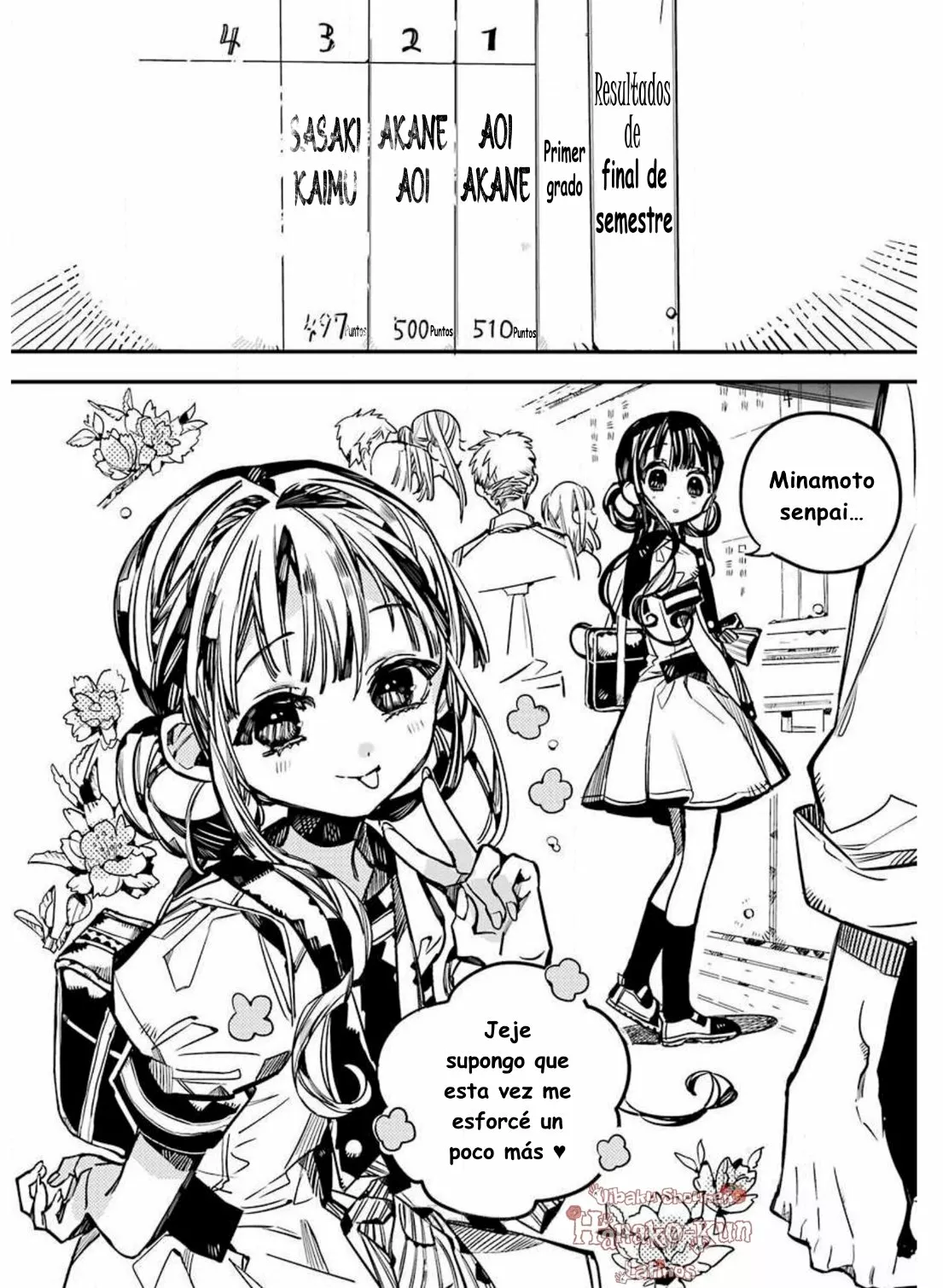 Página 35 — Jibaku Shounen Hanako-kun Capítulo 59