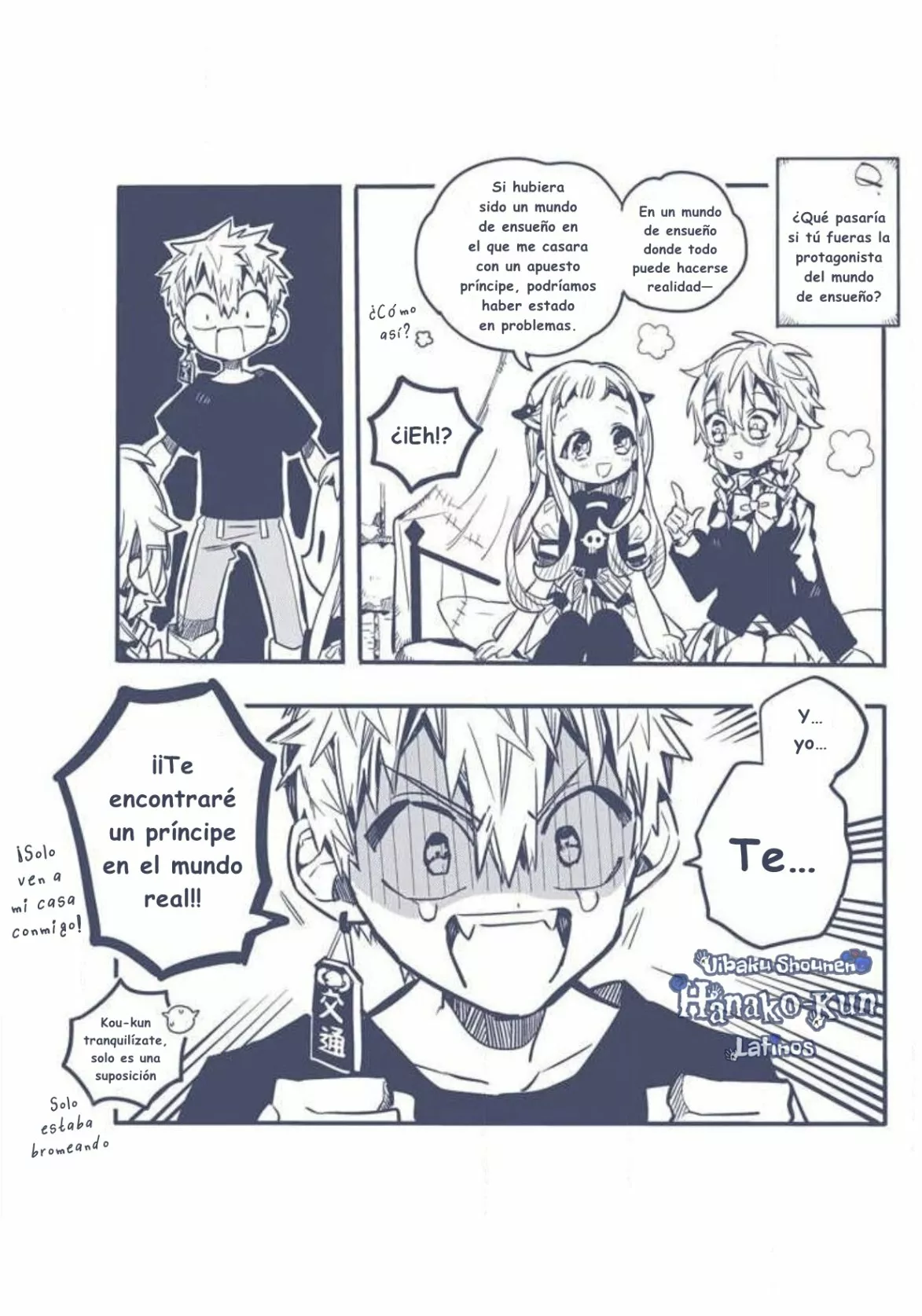 Página 37 — Jibaku Shounen Hanako-kun Capítulo 59