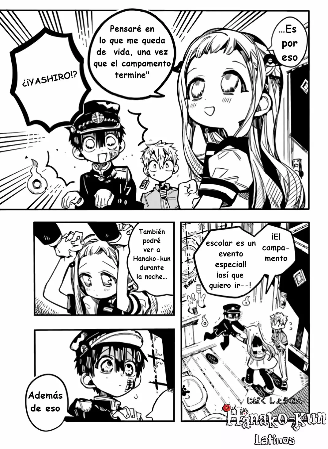 Página 9 — Jibaku Shounen Hanako-kun Capítulo 60