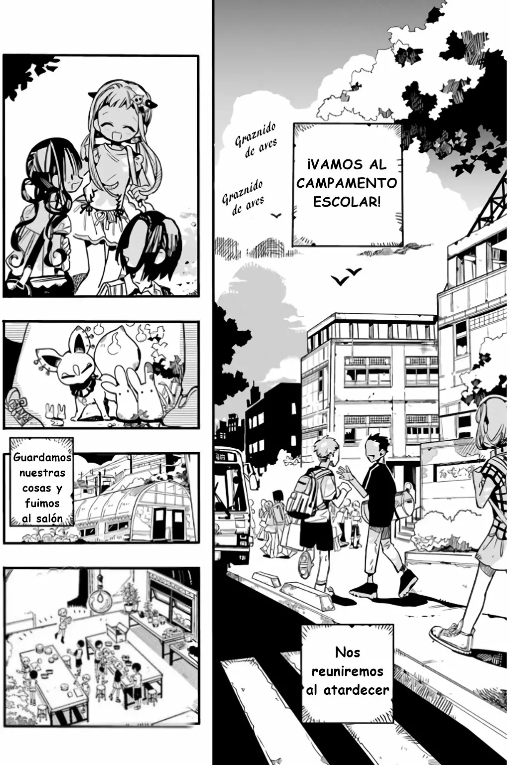 Página 12 — Jibaku Shounen Hanako-kun Capítulo 60