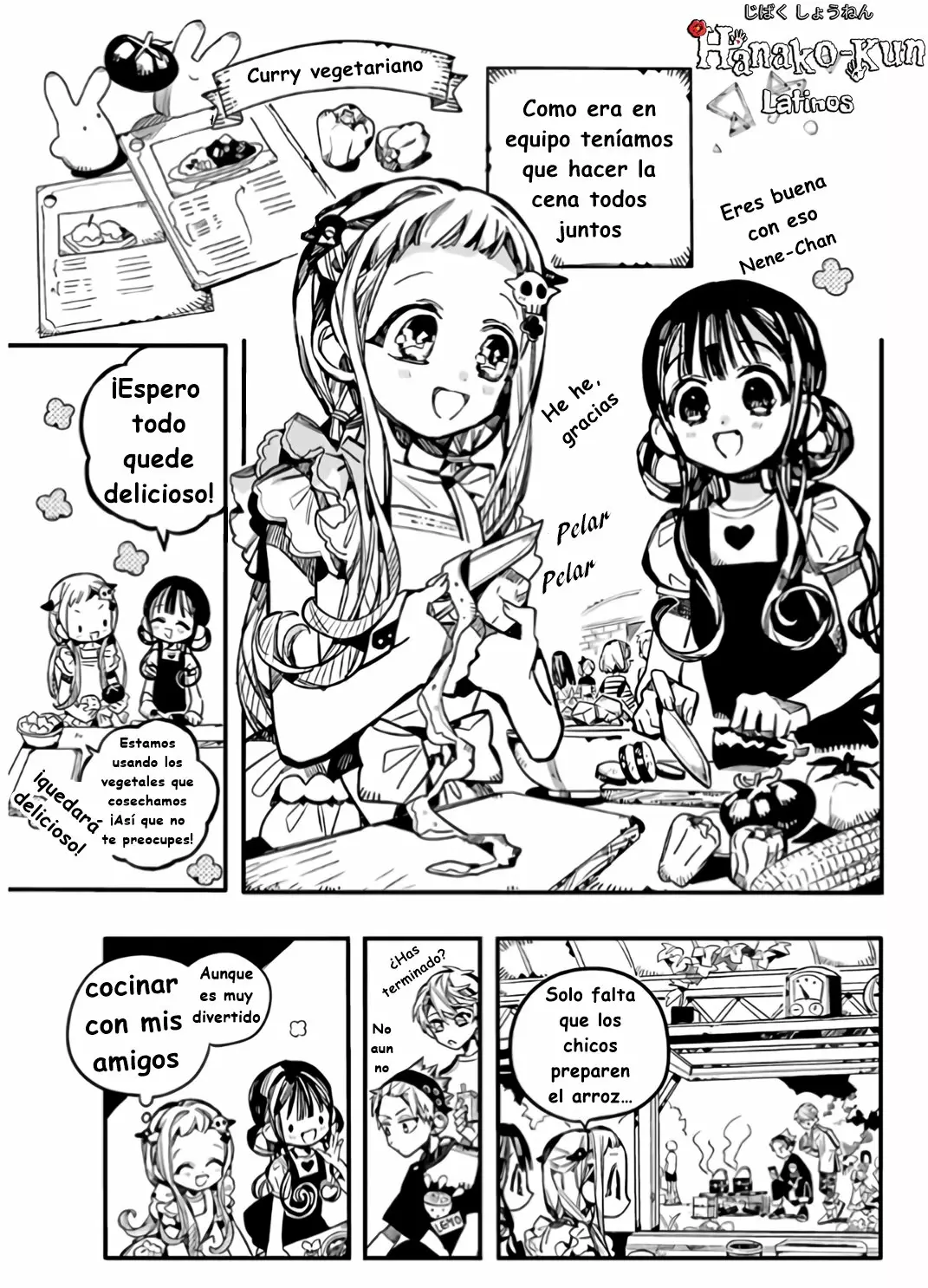 Página 13 — Jibaku Shounen Hanako-kun Capítulo 60