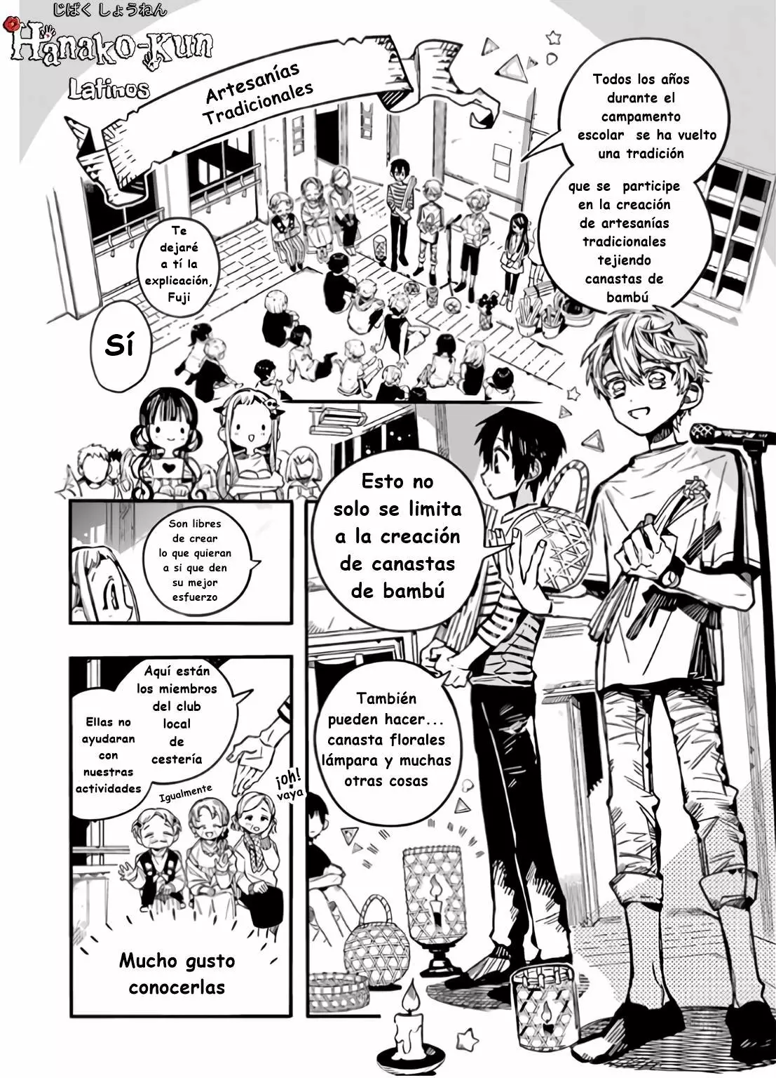 Página 18 — Jibaku Shounen Hanako-kun Capítulo 60