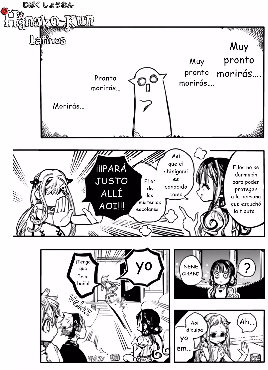 Página 25 — Jibaku Shounen Hanako-kun Capítulo 60