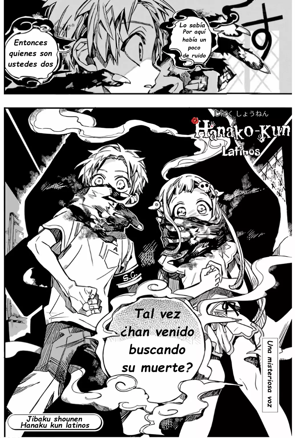 Página 34 — Jibaku Shounen Hanako-kun Capítulo 60