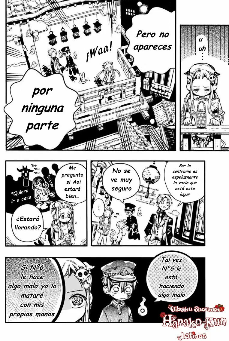 Página 10 — Jibaku Shounen Hanako-kun Capítulo 64
