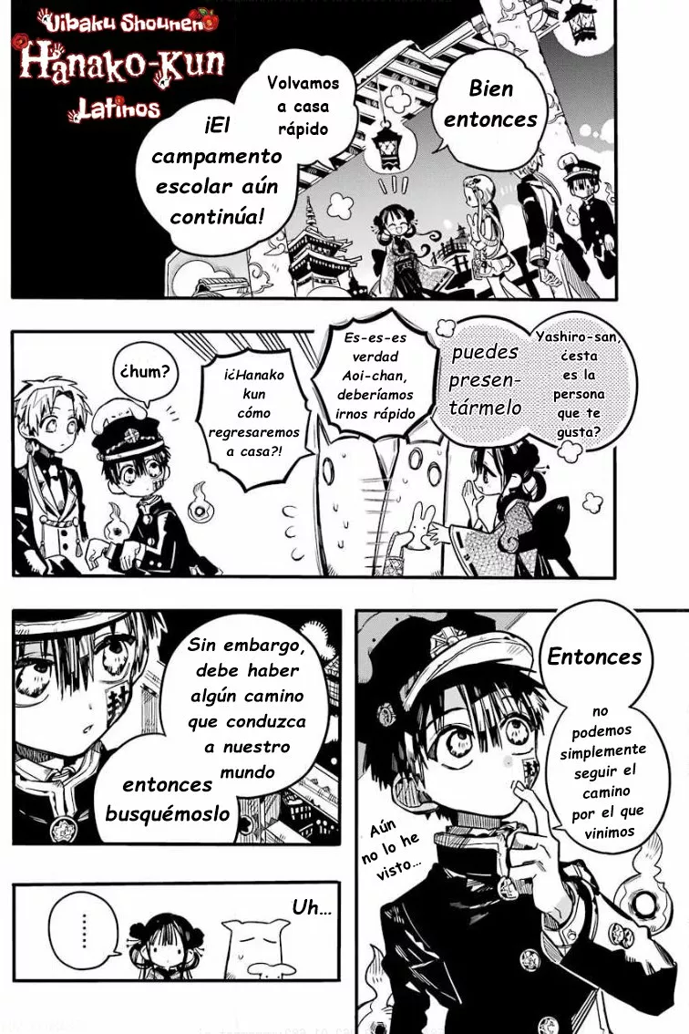 Página 18 — Jibaku Shounen Hanako-kun Capítulo 64