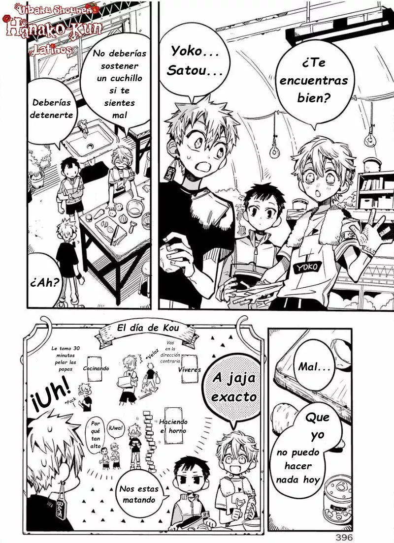 Página 11 — Jibaku Shounen Hanako-kun Capítulo 65