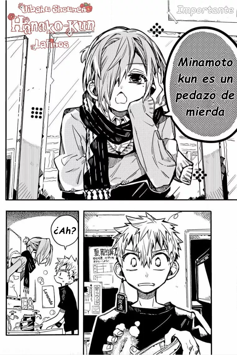 Página 15 — Jibaku Shounen Hanako-kun Capítulo 65