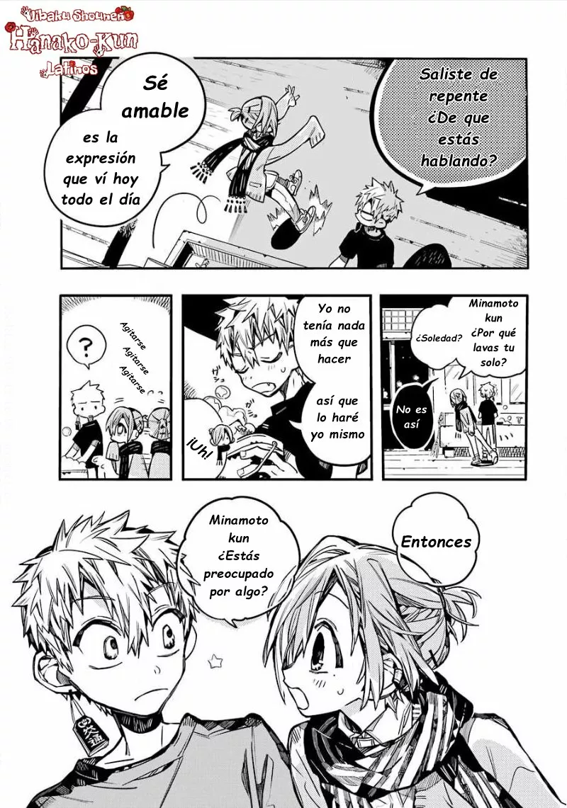 Página 16 — Jibaku Shounen Hanako-kun Capítulo 65