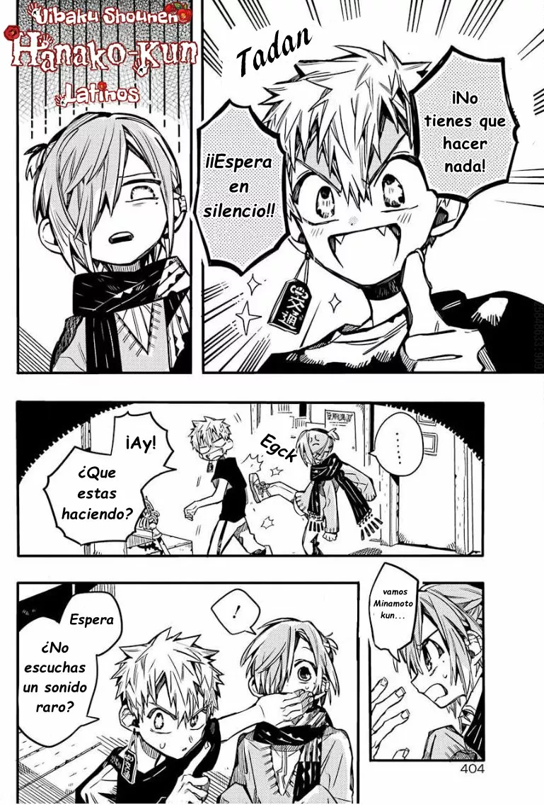 Página 19 — Jibaku Shounen Hanako-kun Capítulo 65