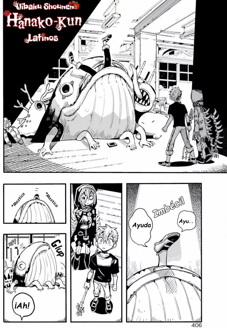Página 21 — Jibaku Shounen Hanako-kun Capítulo 65