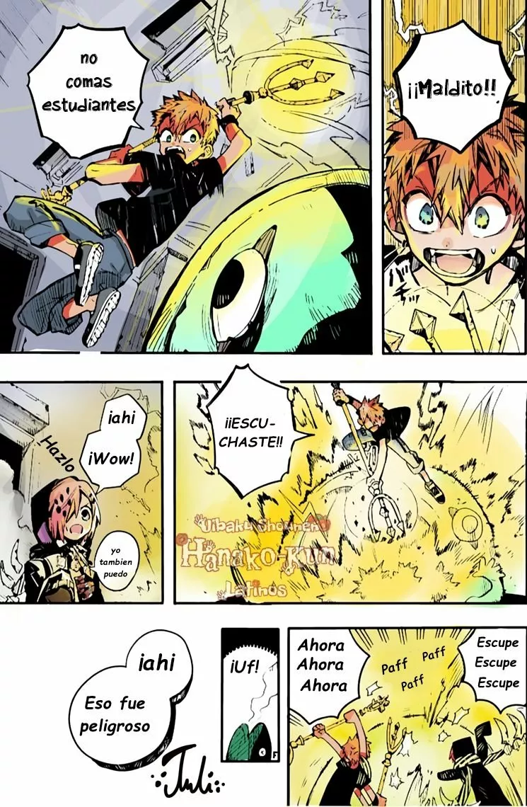 Página 22 — Jibaku Shounen Hanako-kun Capítulo 65