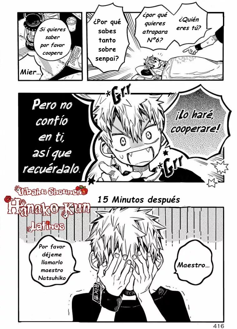 Página 31 — Jibaku Shounen Hanako-kun Capítulo 65