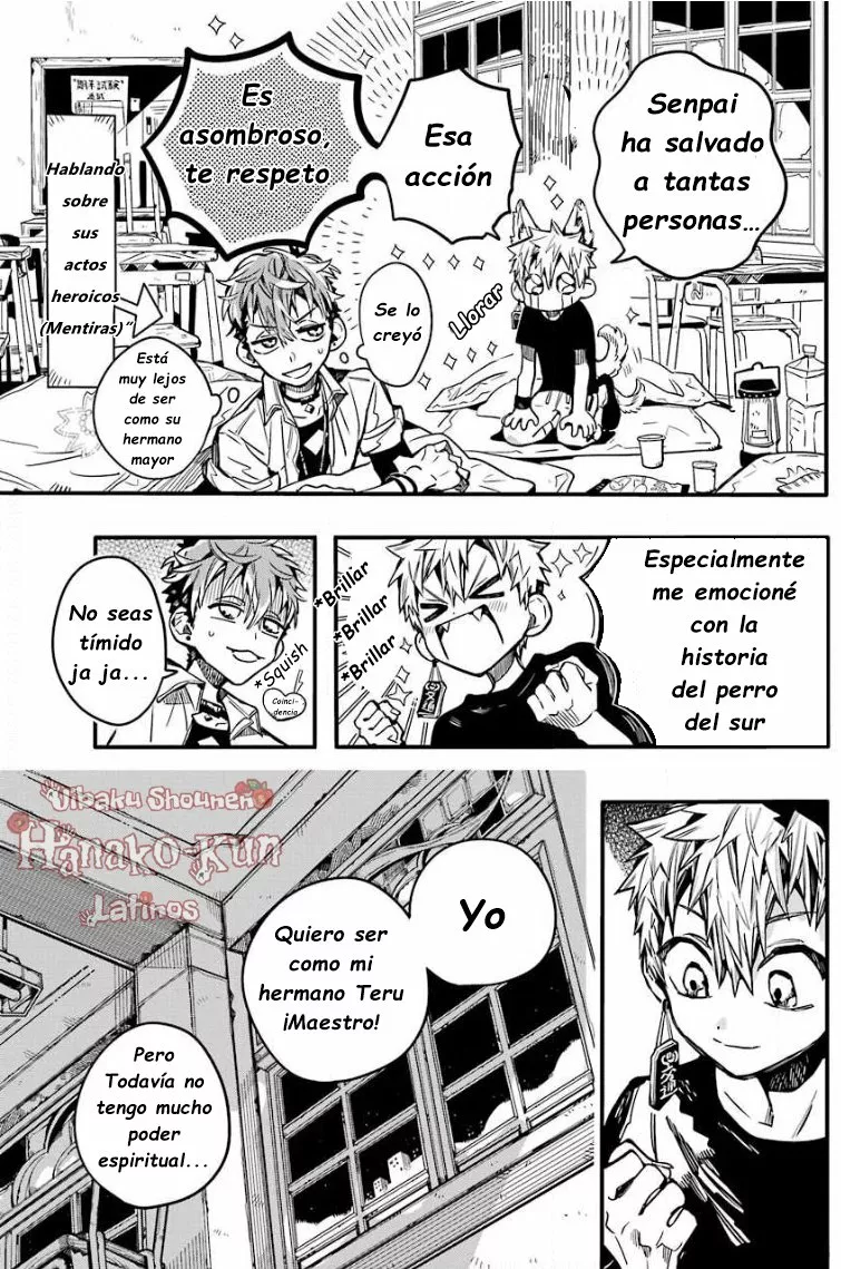 Página 32 — Jibaku Shounen Hanako-kun Capítulo 65