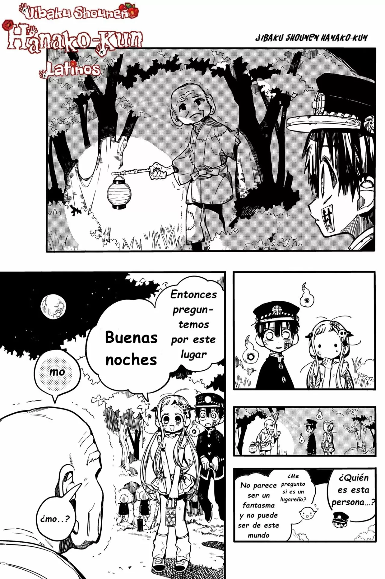 Página 15 — Jibaku Shounen Hanako-kun Capítulo 66