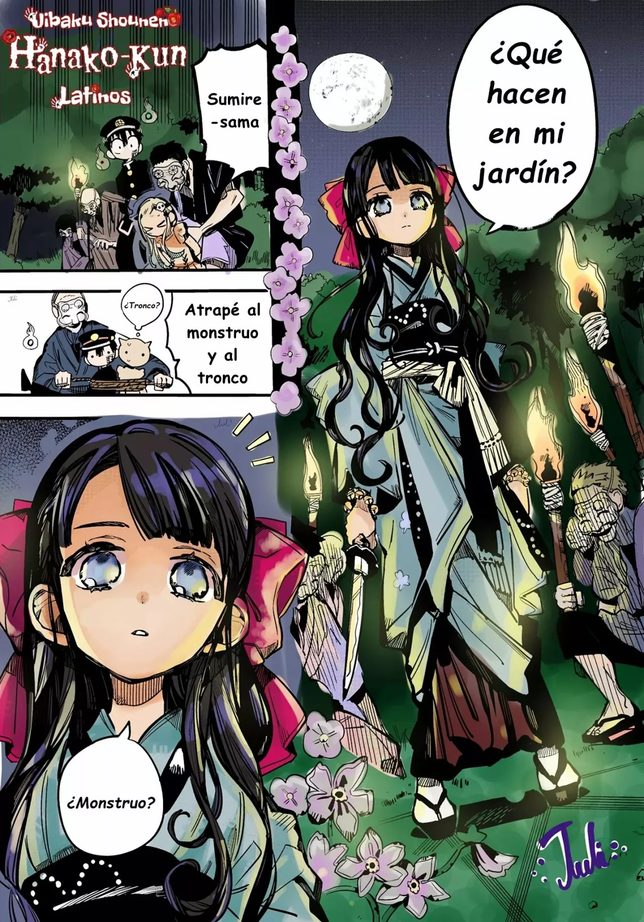 Página 19 — Jibaku Shounen Hanako-kun Capítulo 66