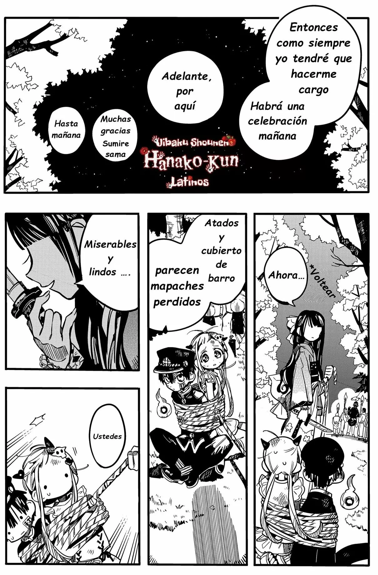 Página 20 — Jibaku Shounen Hanako-kun Capítulo 66