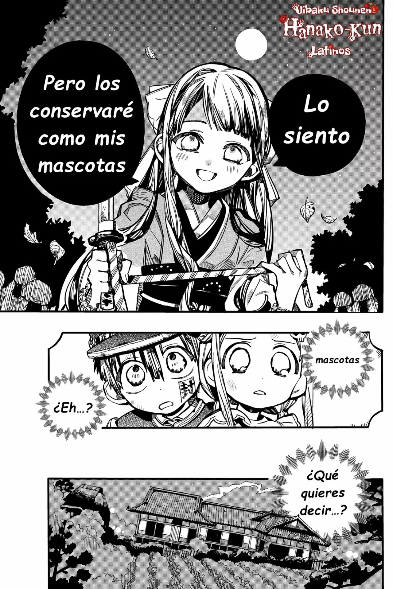 Página 21 — Jibaku Shounen Hanako-kun Capítulo 66