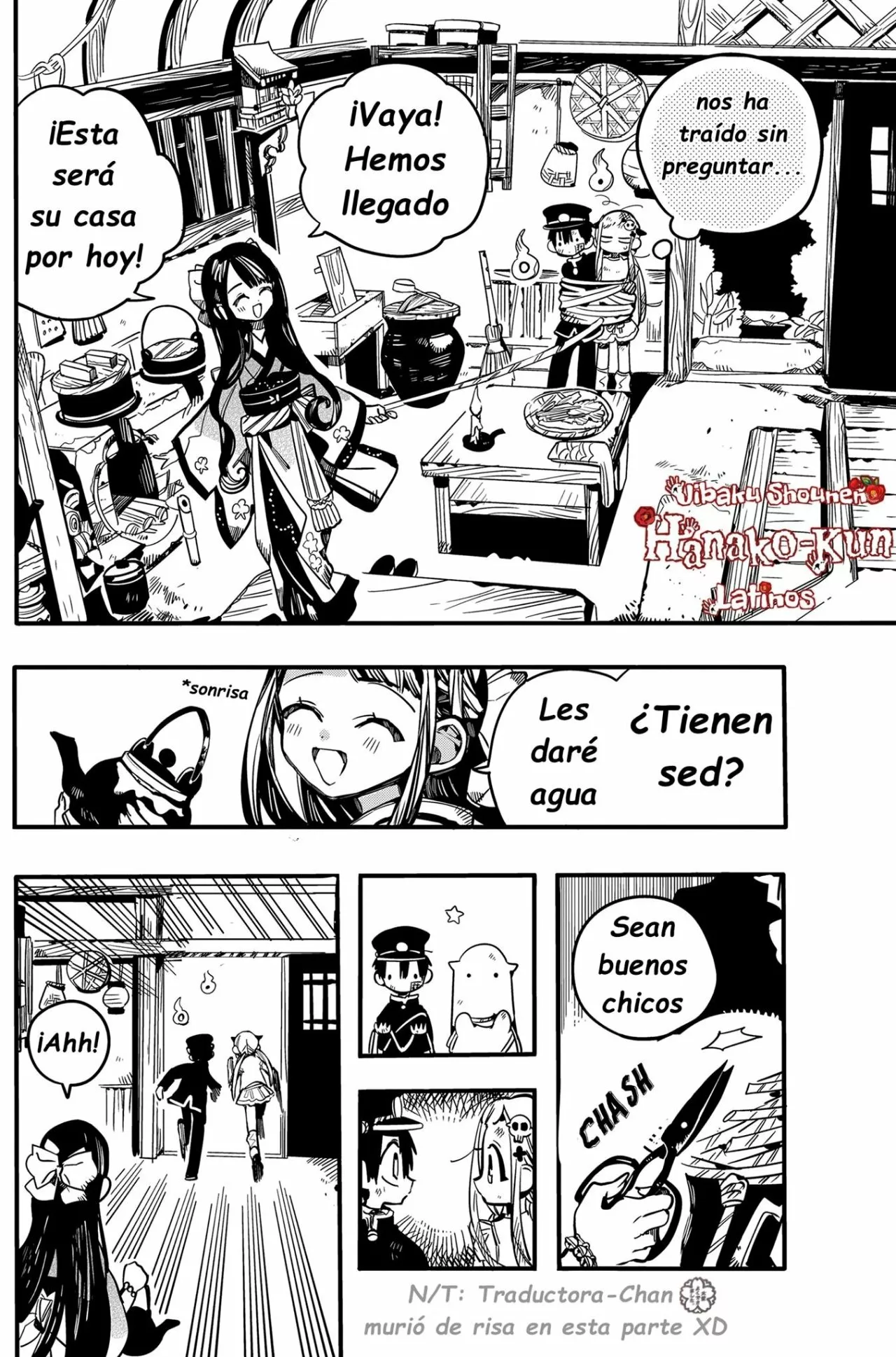Página 22 — Jibaku Shounen Hanako-kun Capítulo 66