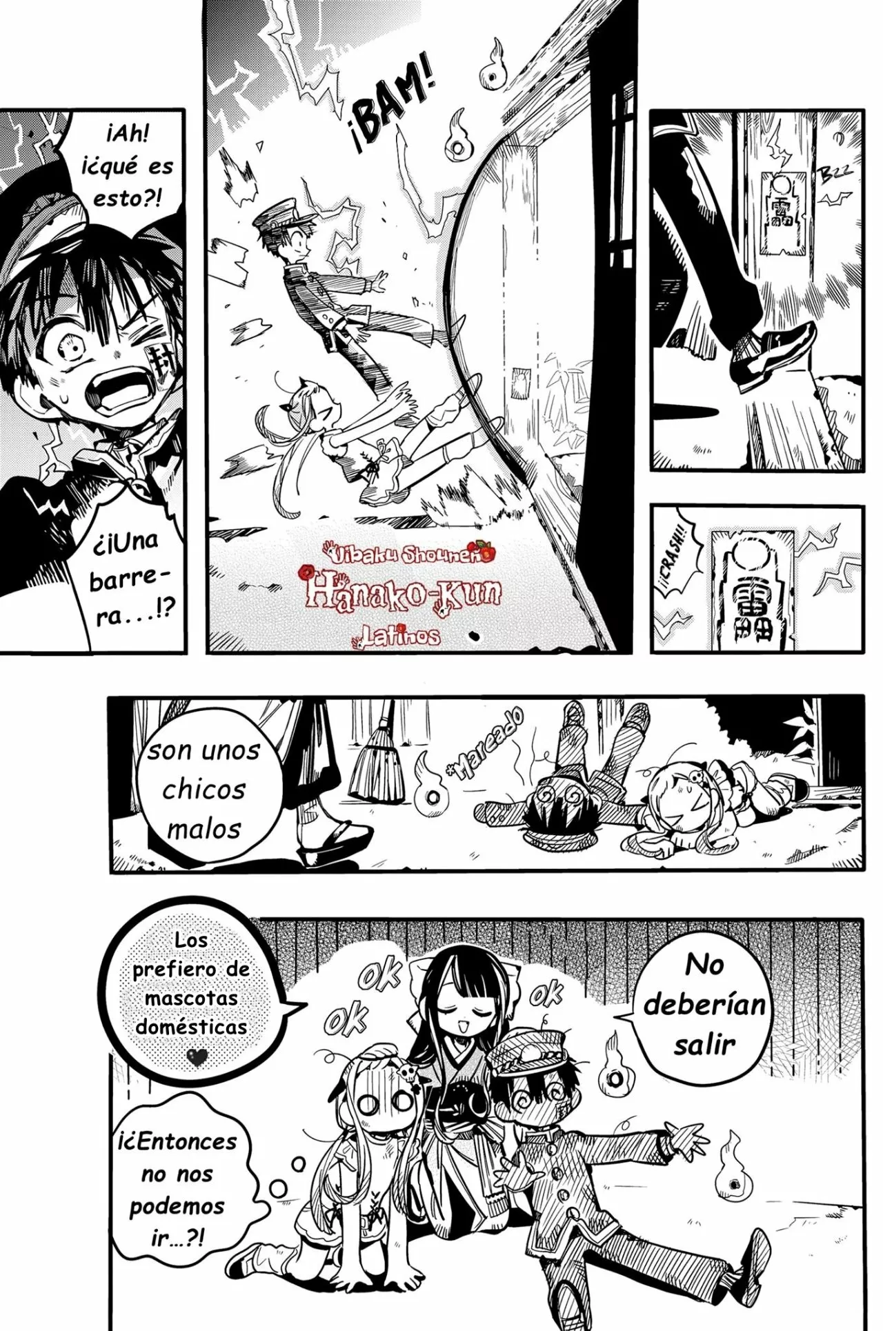 Página 23 — Jibaku Shounen Hanako-kun Capítulo 66