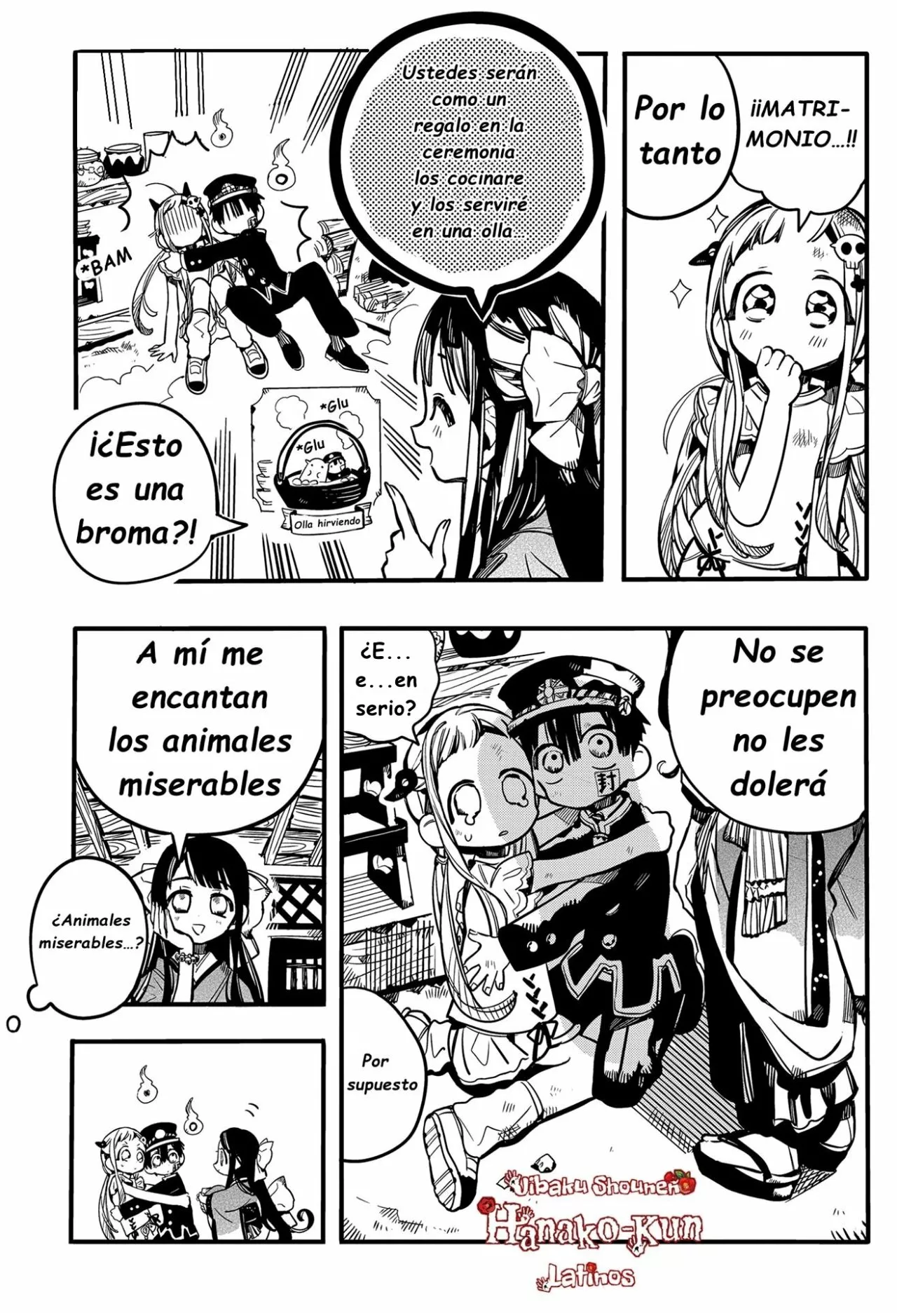 Página 25 — Jibaku Shounen Hanako-kun Capítulo 66