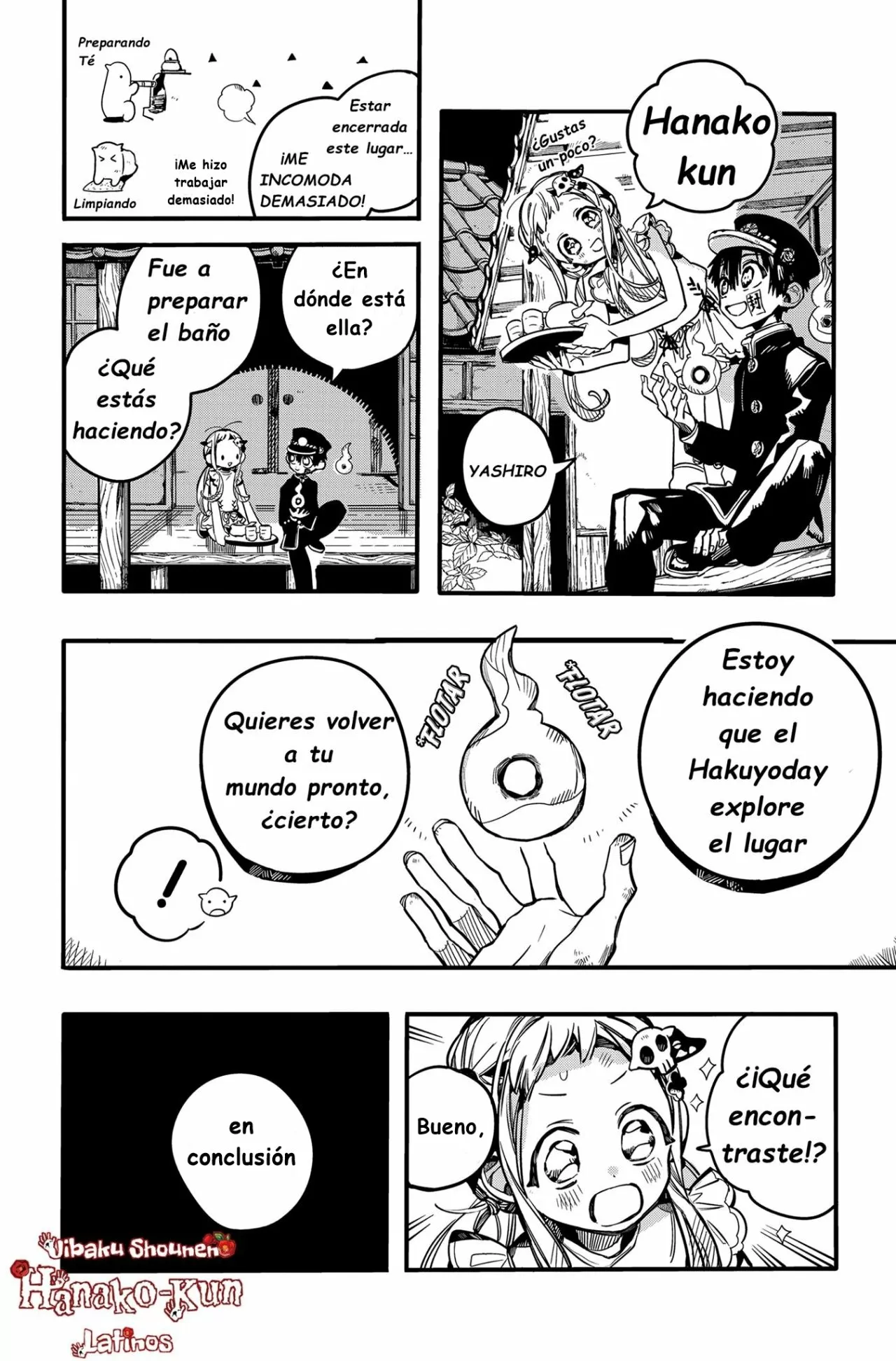 Página 28 — Jibaku Shounen Hanako-kun Capítulo 66