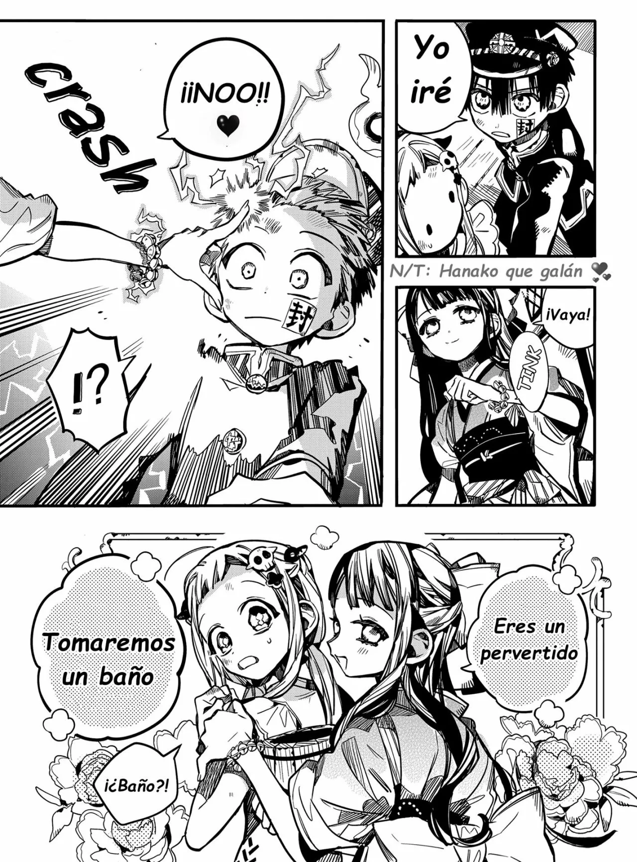 Página 33 — Jibaku Shounen Hanako-kun Capítulo 66