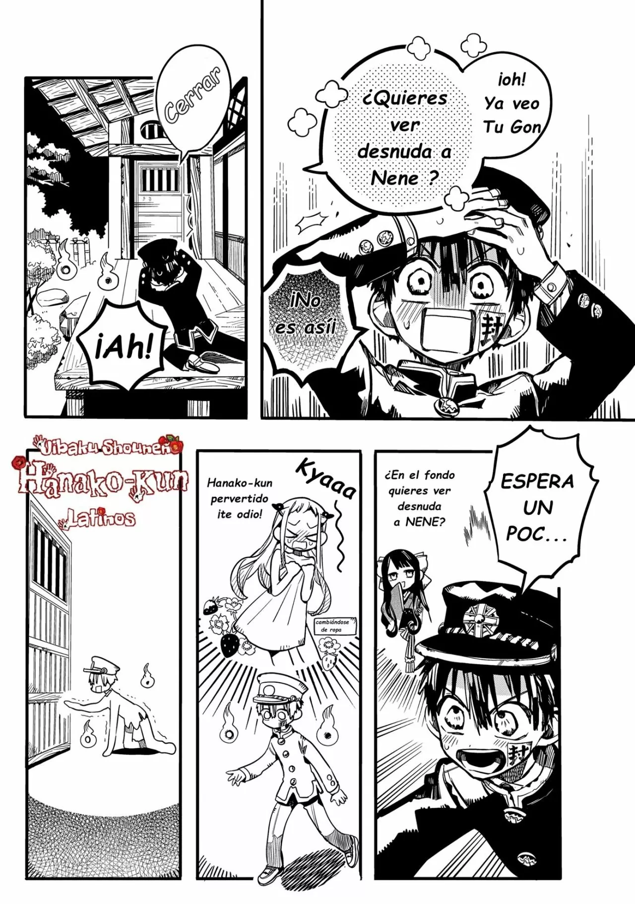 Página 34 — Jibaku Shounen Hanako-kun Capítulo 66