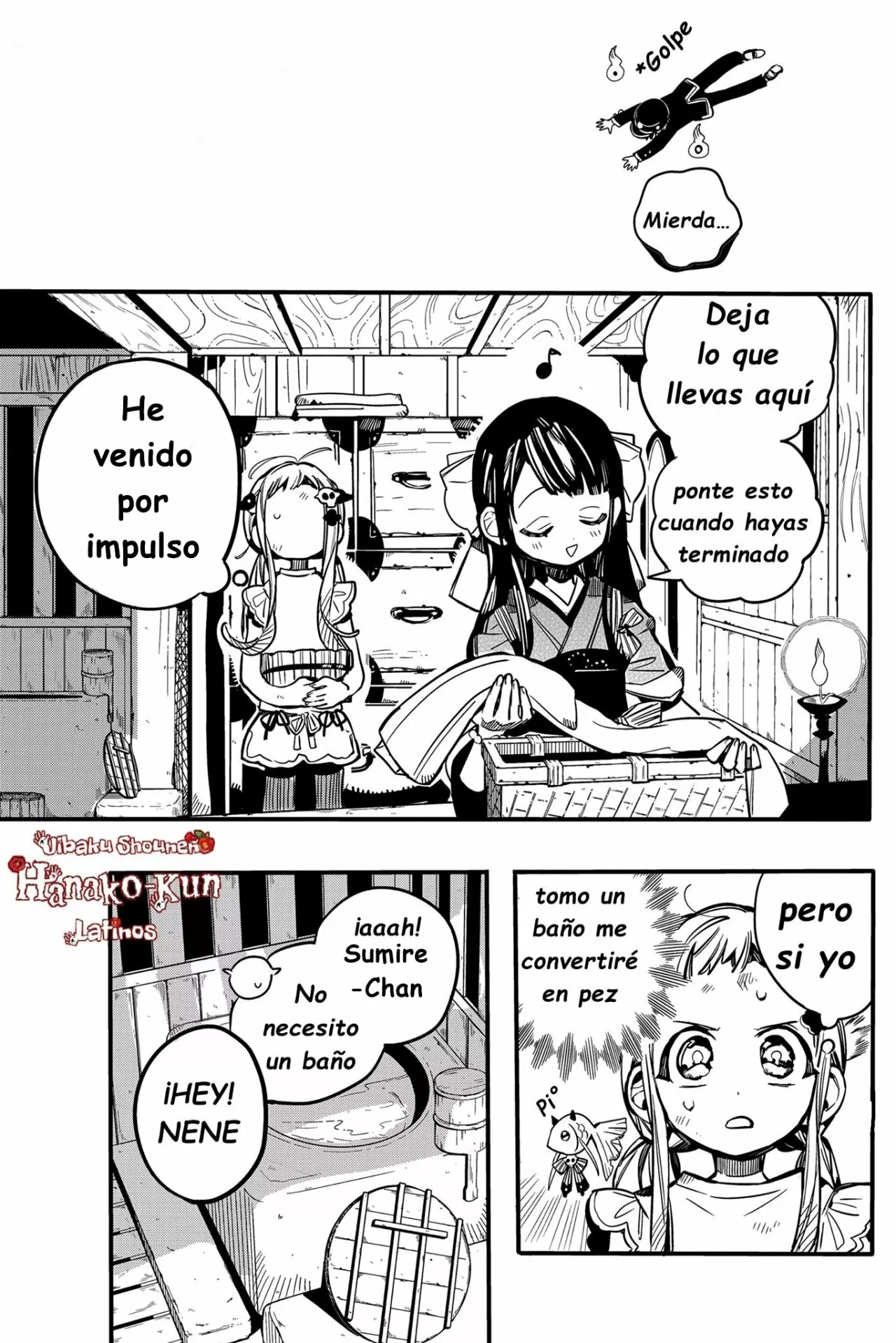 Página 35 — Jibaku Shounen Hanako-kun Capítulo 66