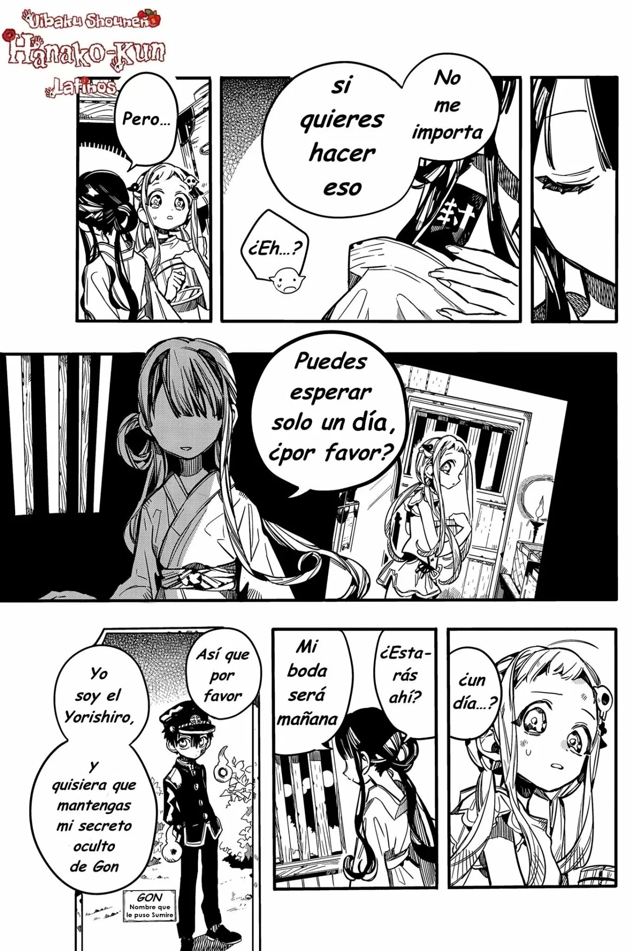 Página 10 — Jibaku Shounen Hanako-kun Capítulo 67