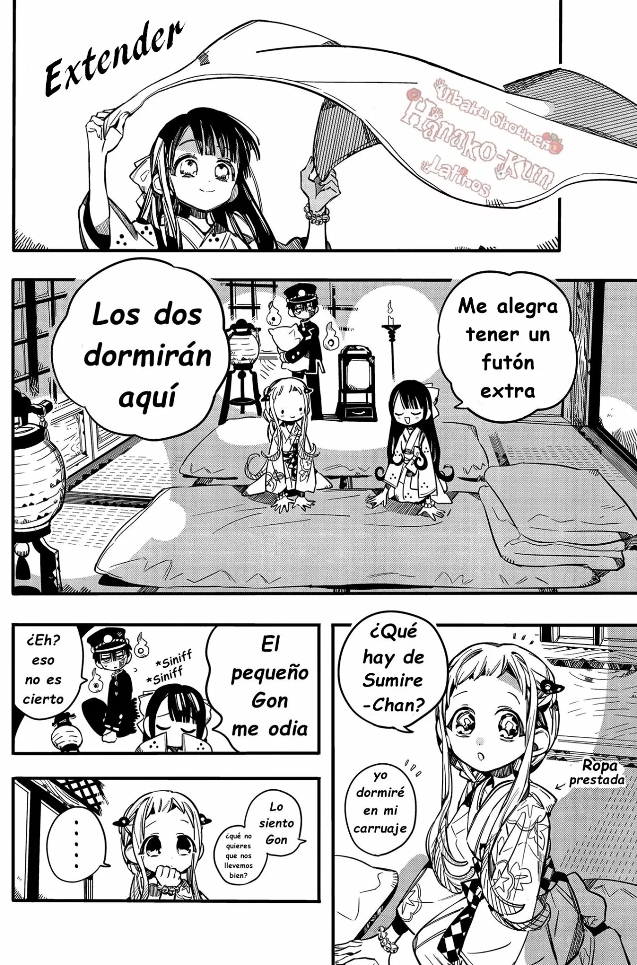 Página 13 — Jibaku Shounen Hanako-kun Capítulo 67