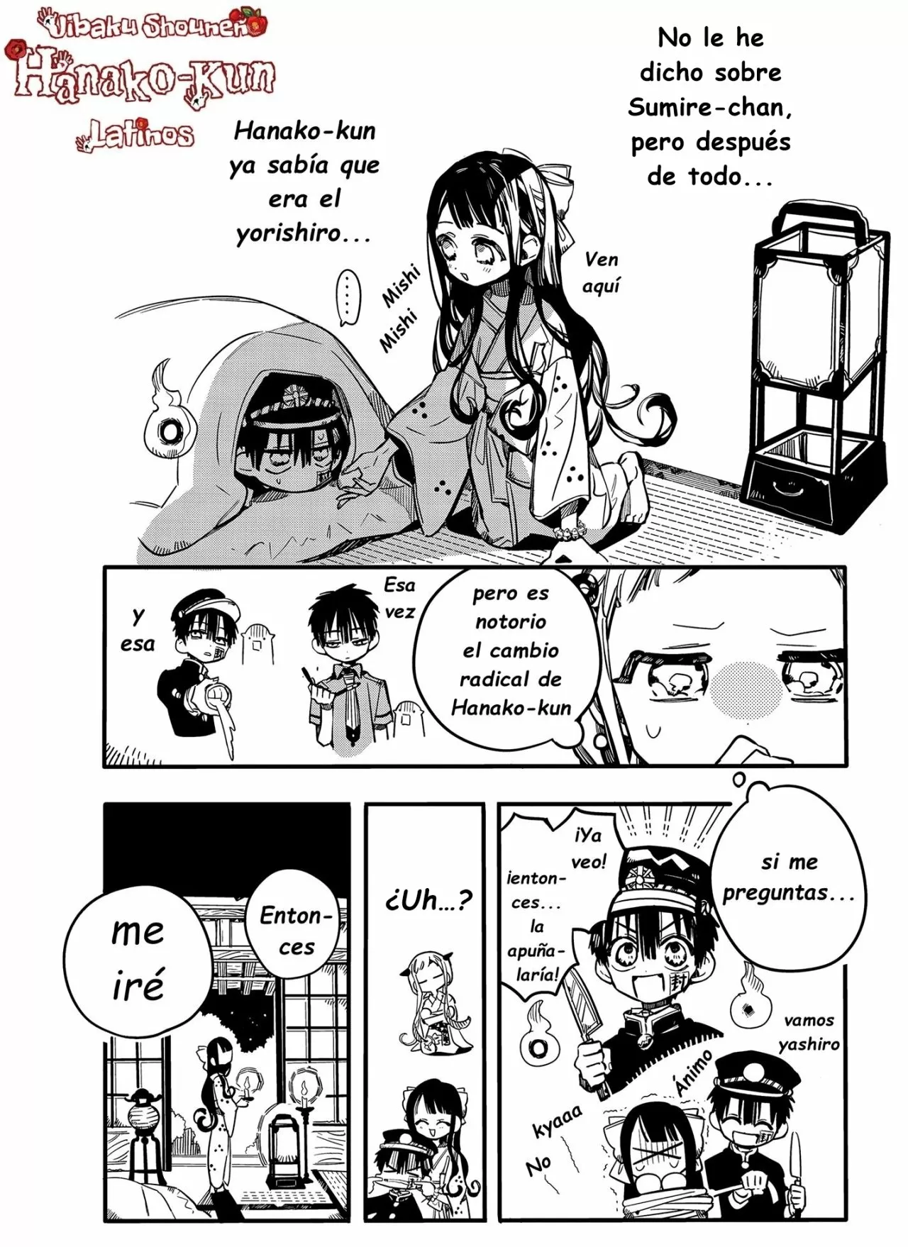 Página 14 — Jibaku Shounen Hanako-kun Capítulo 67