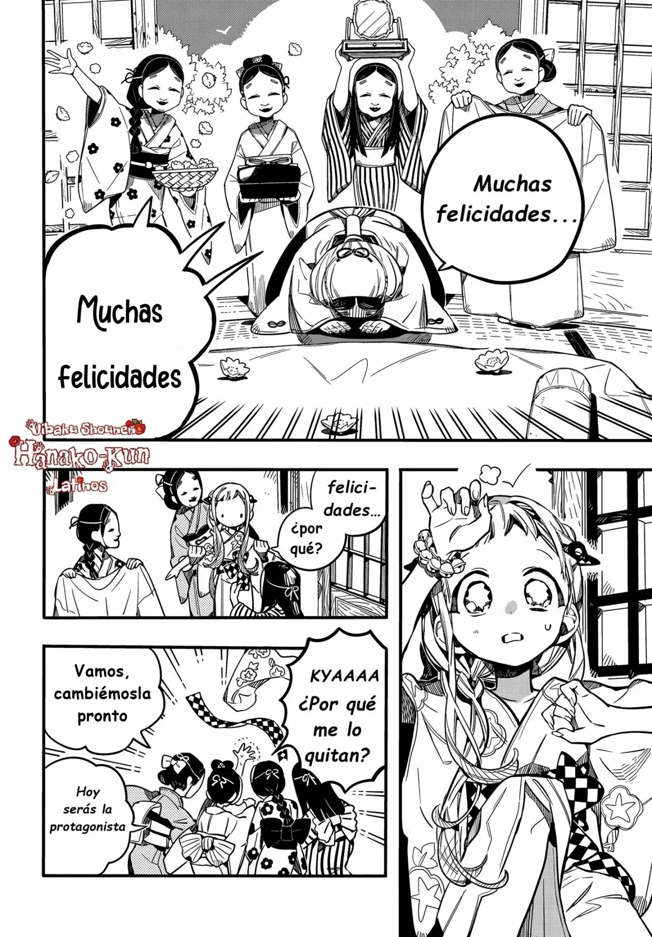 Página 19 — Jibaku Shounen Hanako-kun Capítulo 67
